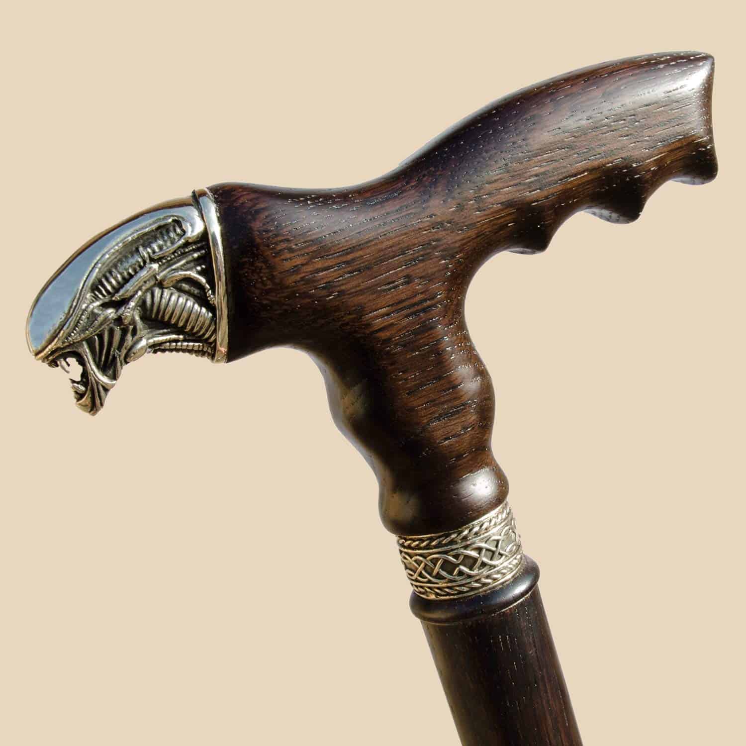 Alien Walking Cane - Unique Design - Image 2