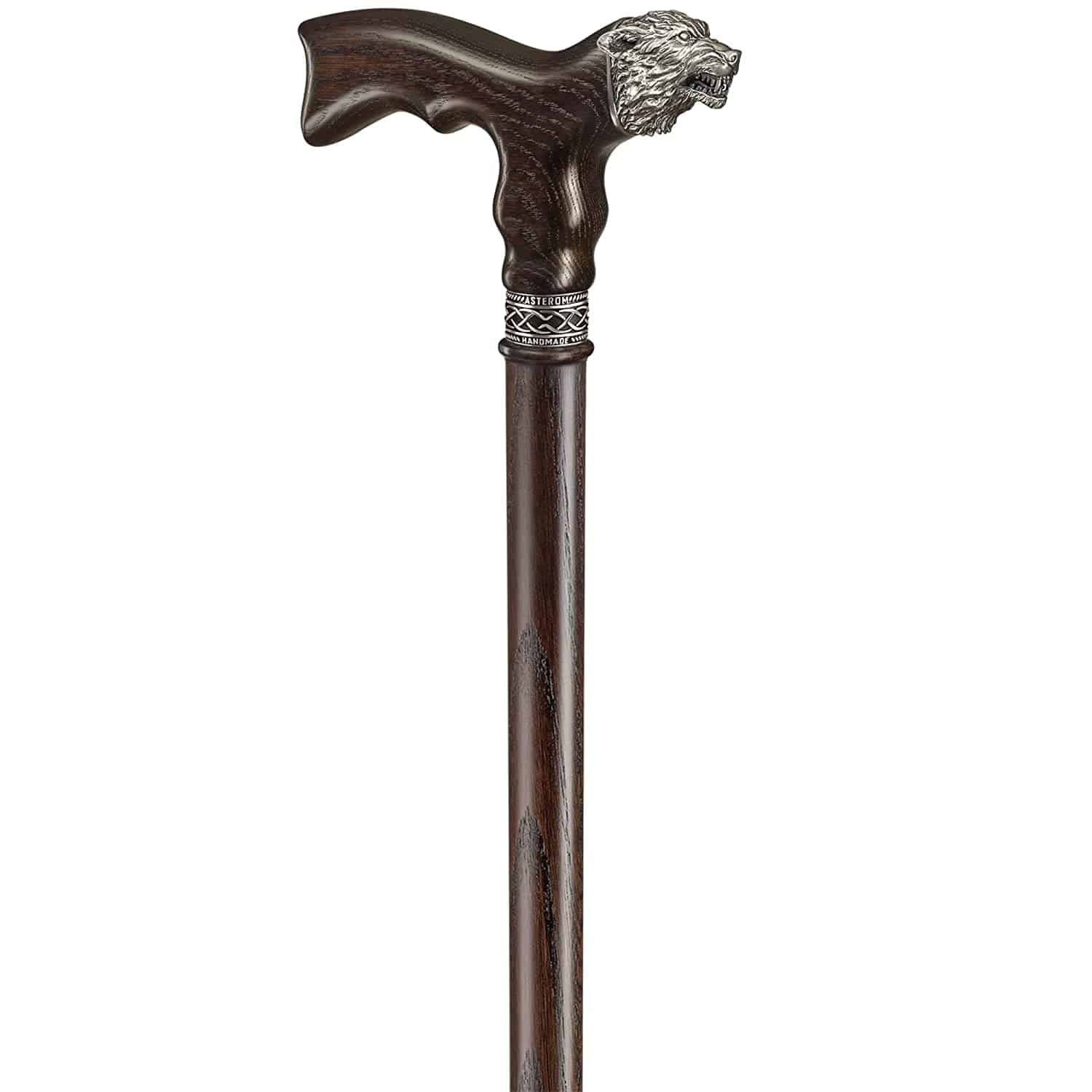 Angry Wolf Cane - Custom Length & Color - Image 5
