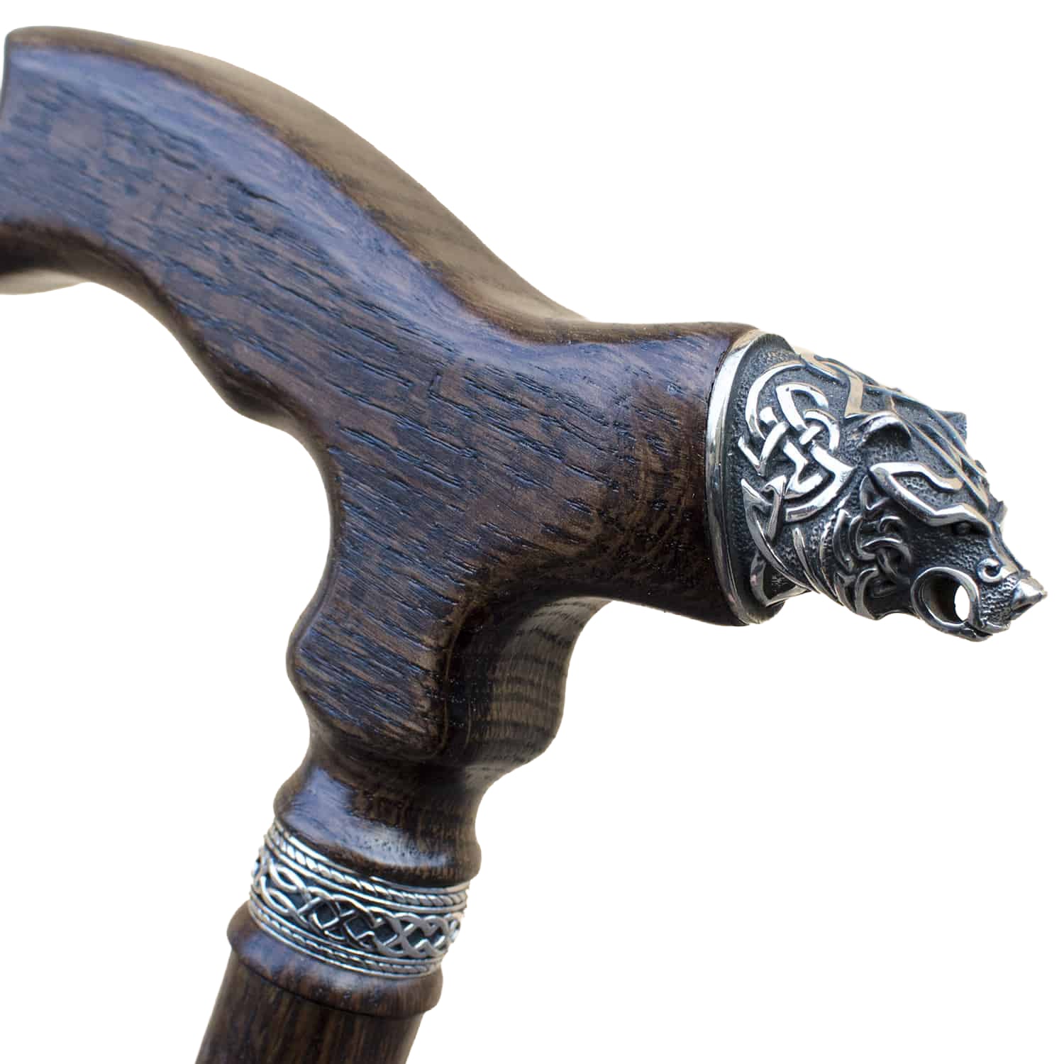 Bear Walking Cane - Custom Length and Color