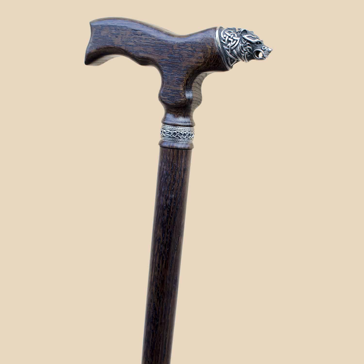 Bear Walking Cane - Custom Length and Color - Image 6