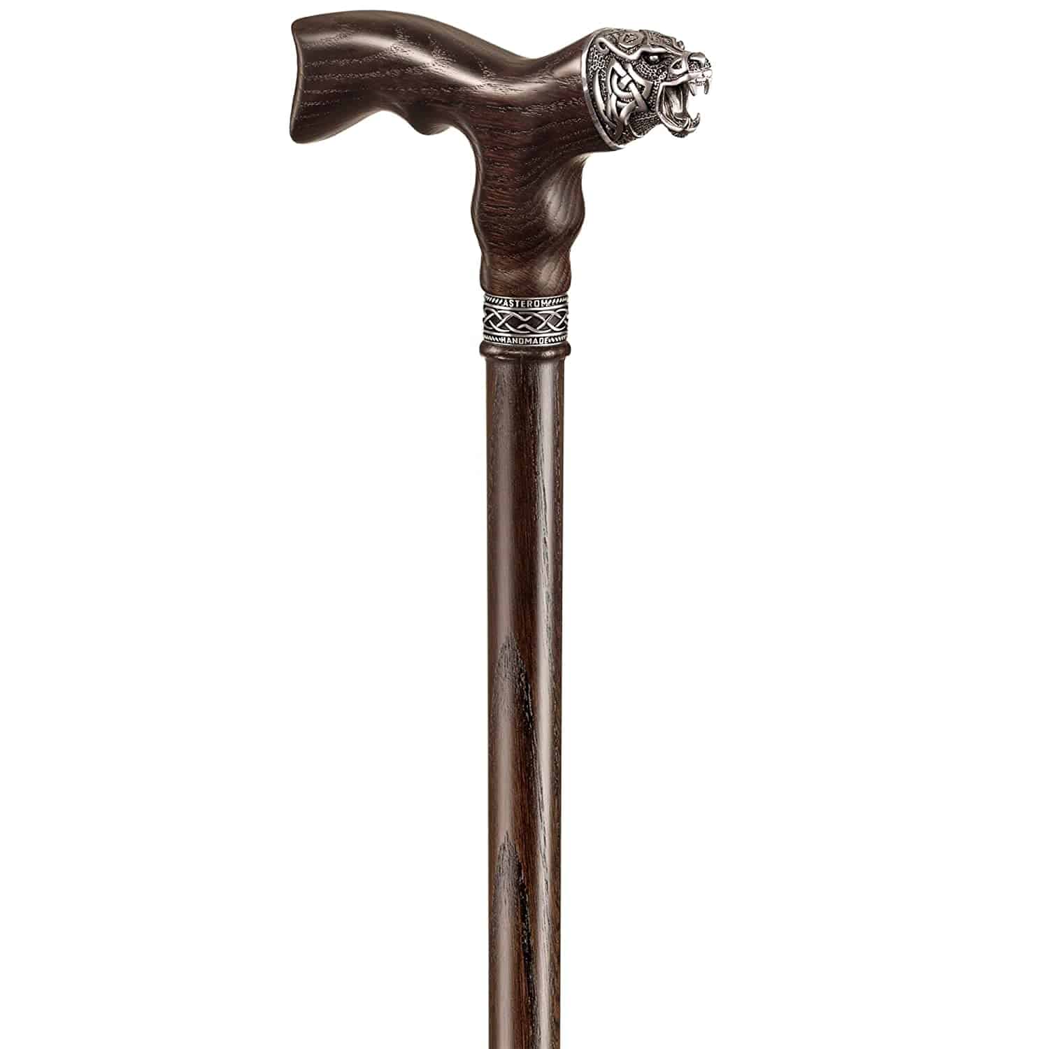 Celtic Bear - Custom Length & Color, Stylish Walking Cane - Image 5