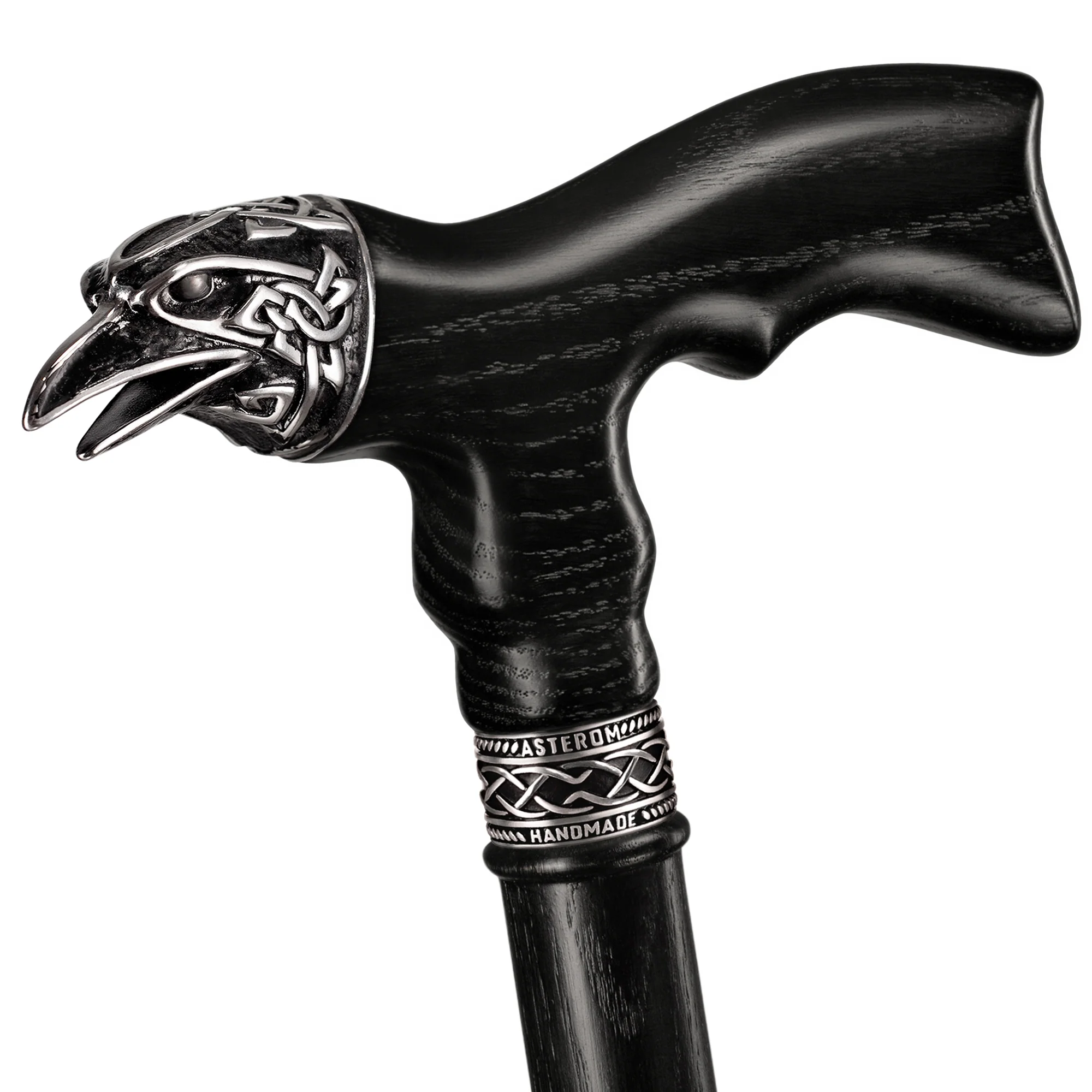 Celtic Raven Cane - Custom Length and Color - Image 10