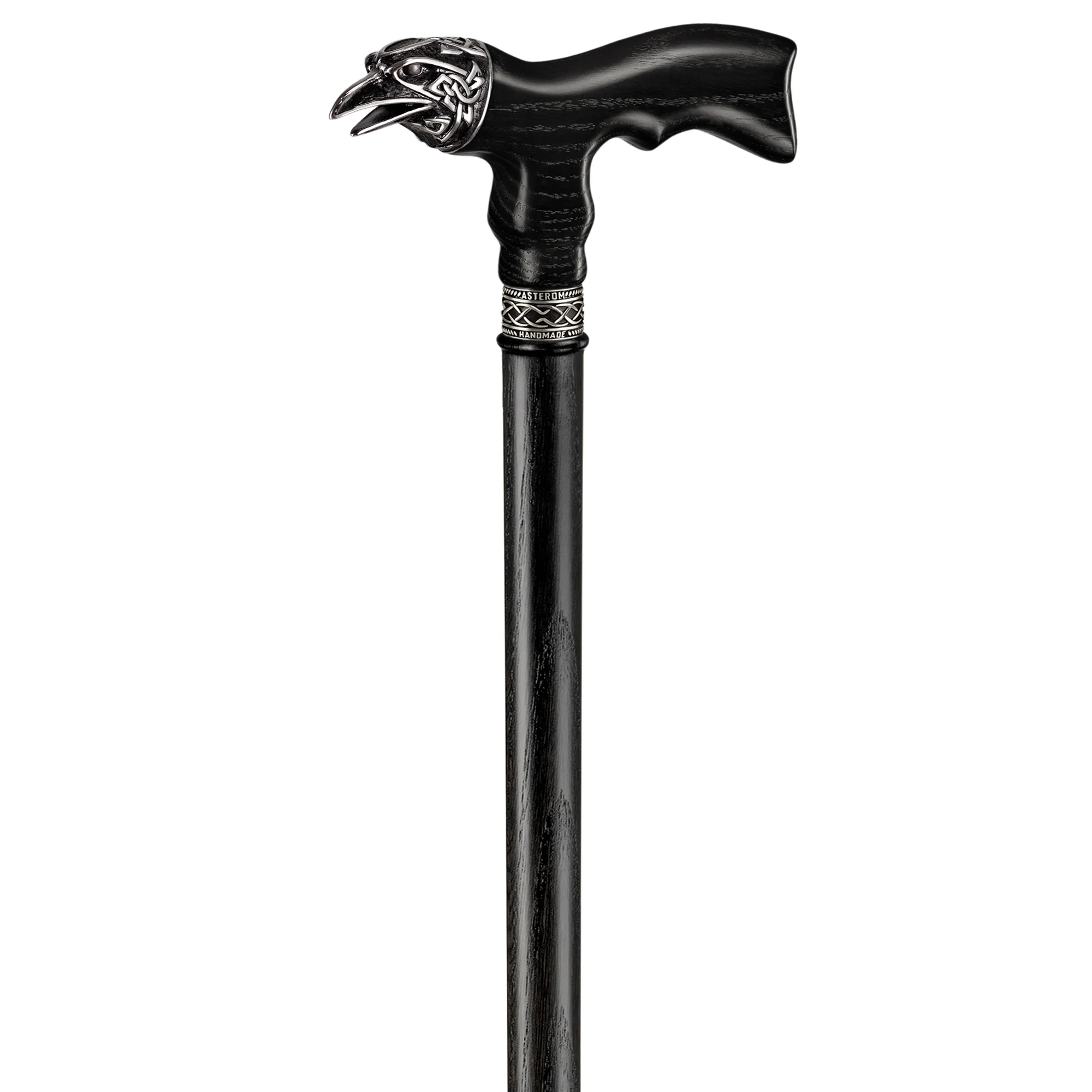Celtic Raven Cane - Custom Length and Color - Image 5