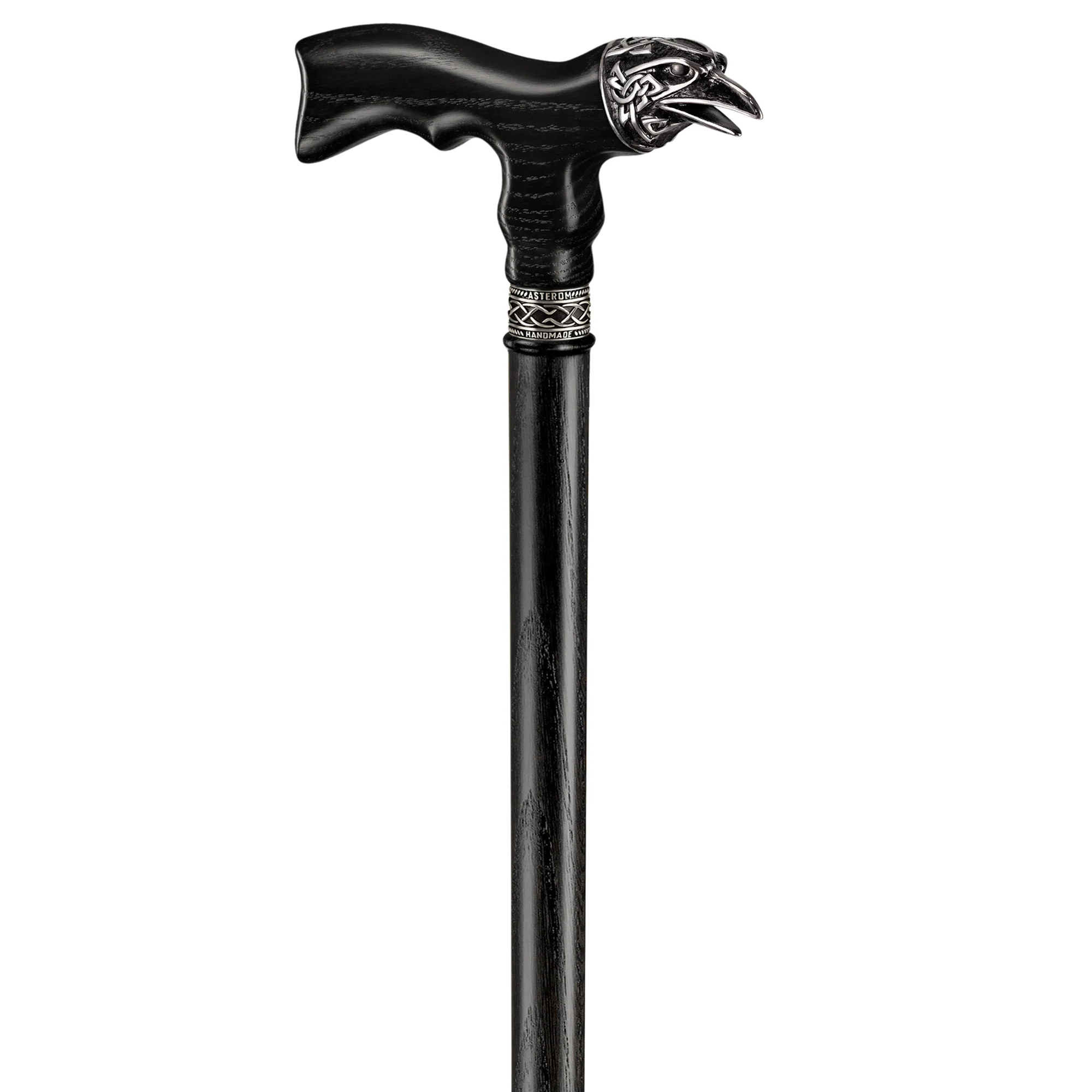 Celtic Raven Cane - Custom Length and Color - Image 9