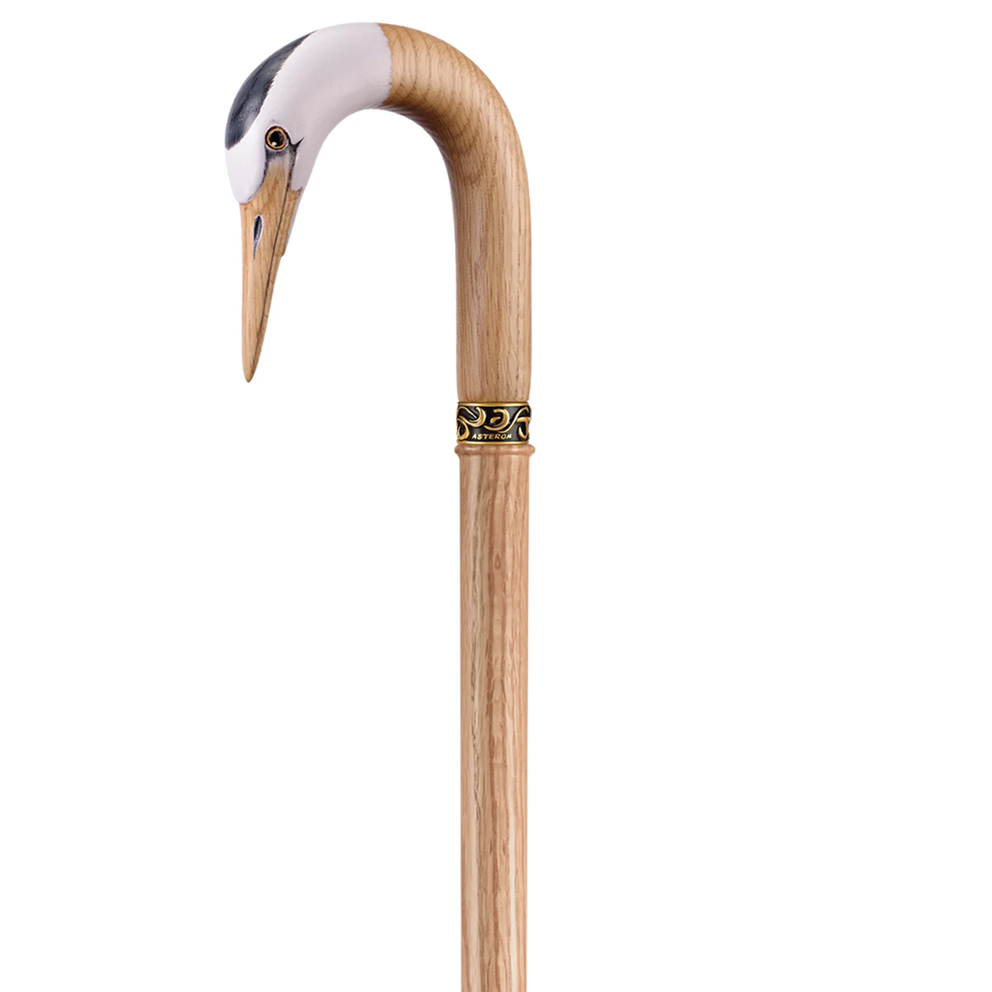 Crane Walking Cane, Hook Cane - Custom Length and Color - Image 8