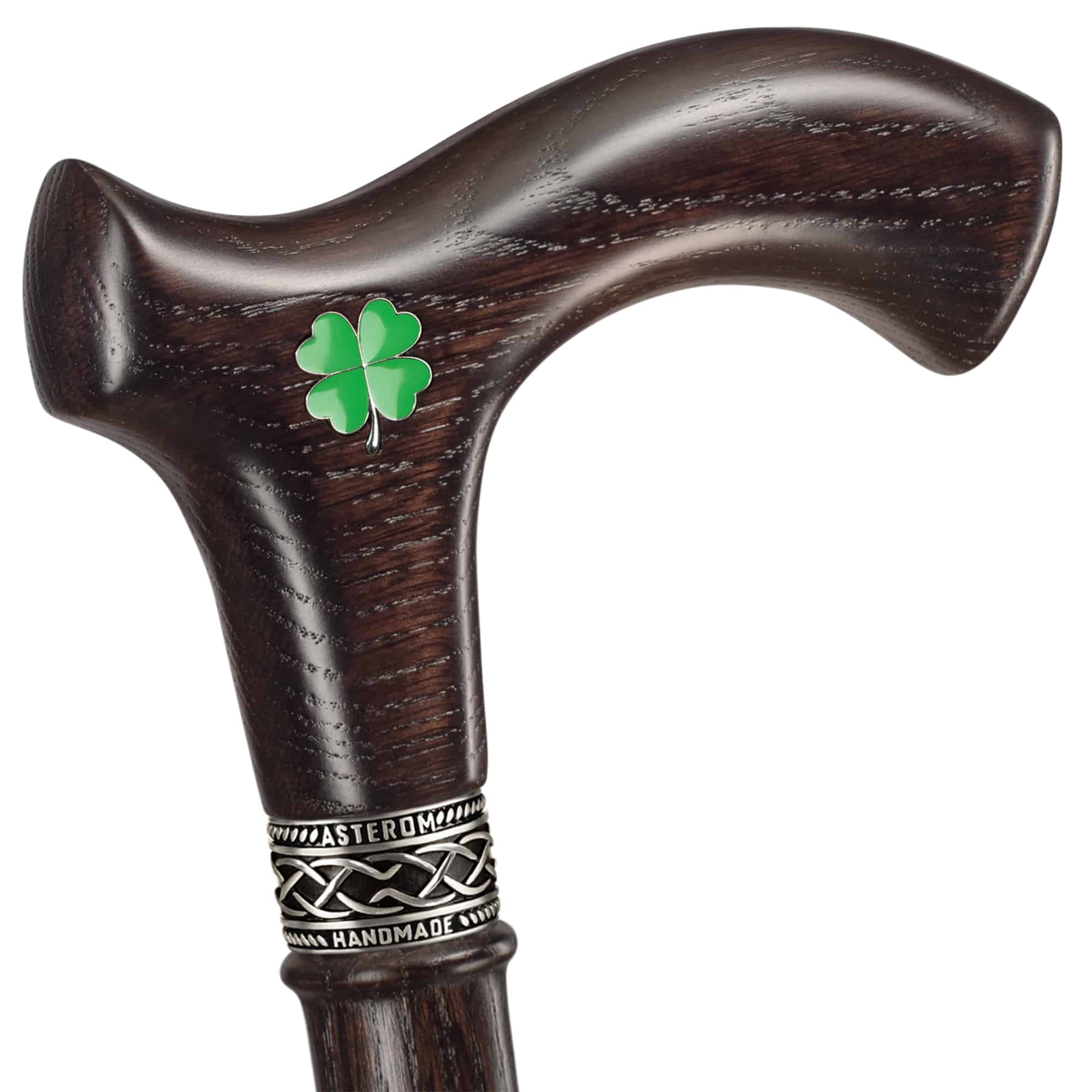 Irish Walking Cane - Custom Lenght and Color (Four-Leaf) - Image 2