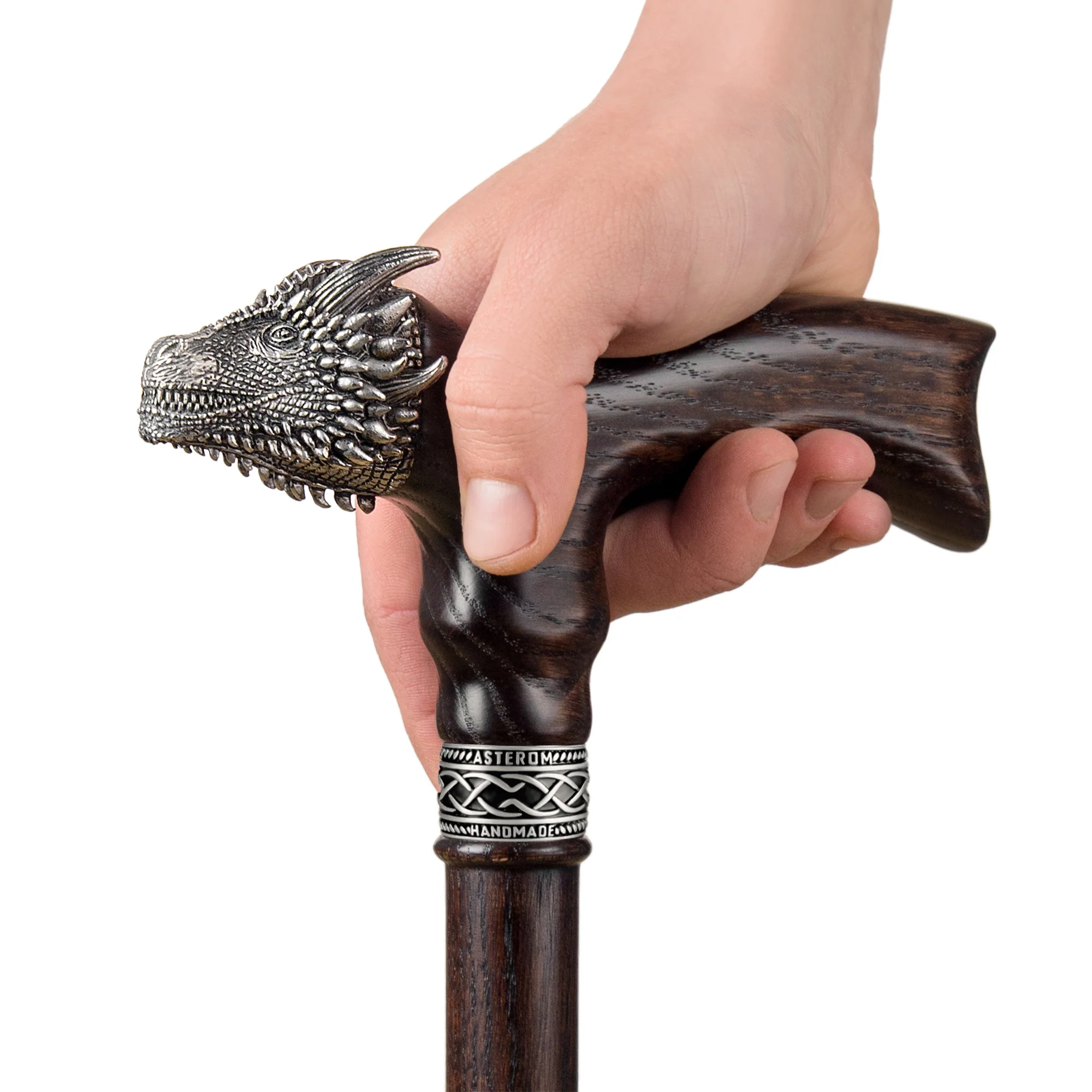 Dragon Walking Cane - Exclusive Handmade Cane - Image 5