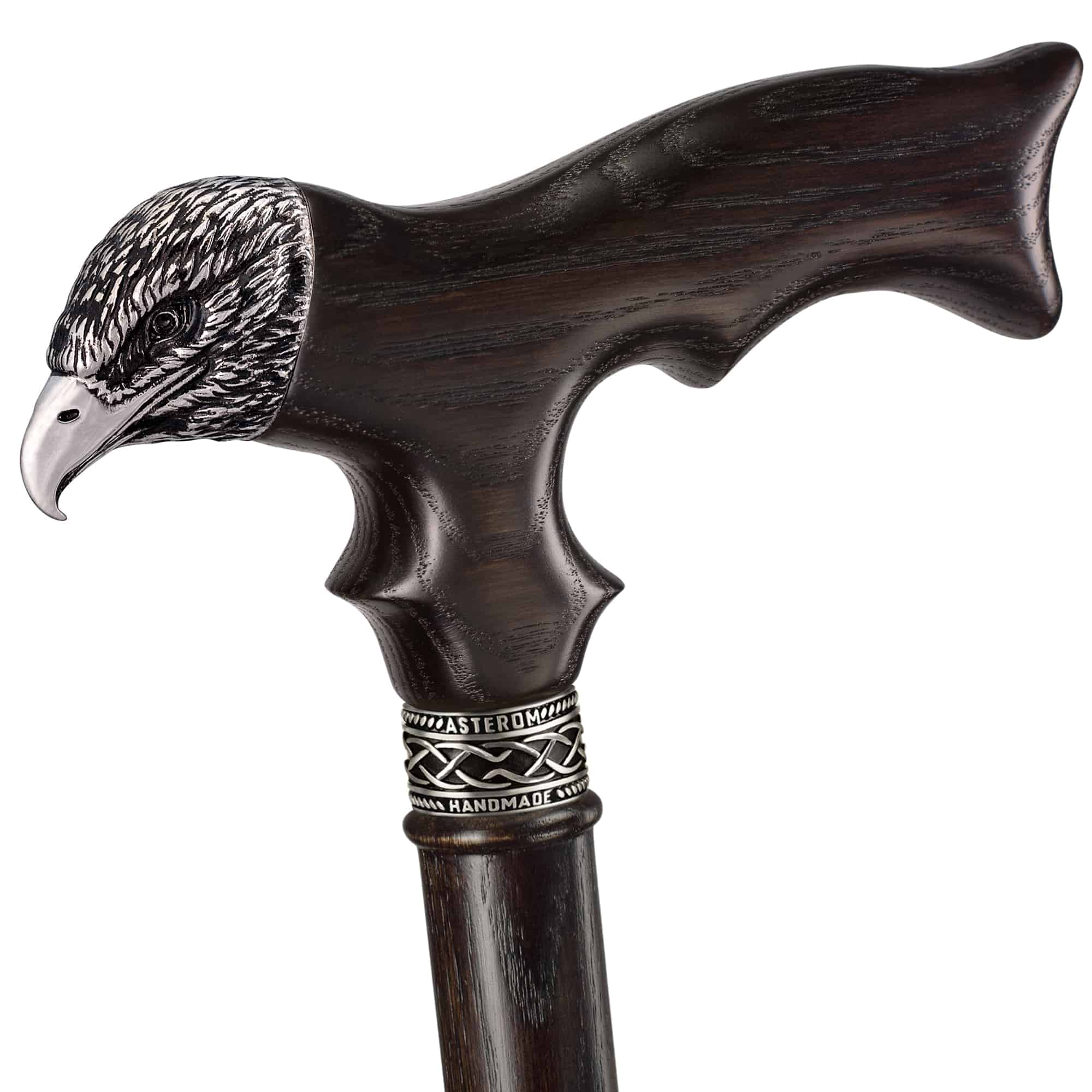 Eagle - Custom Handmade Wooden Walking Cane - Image 2