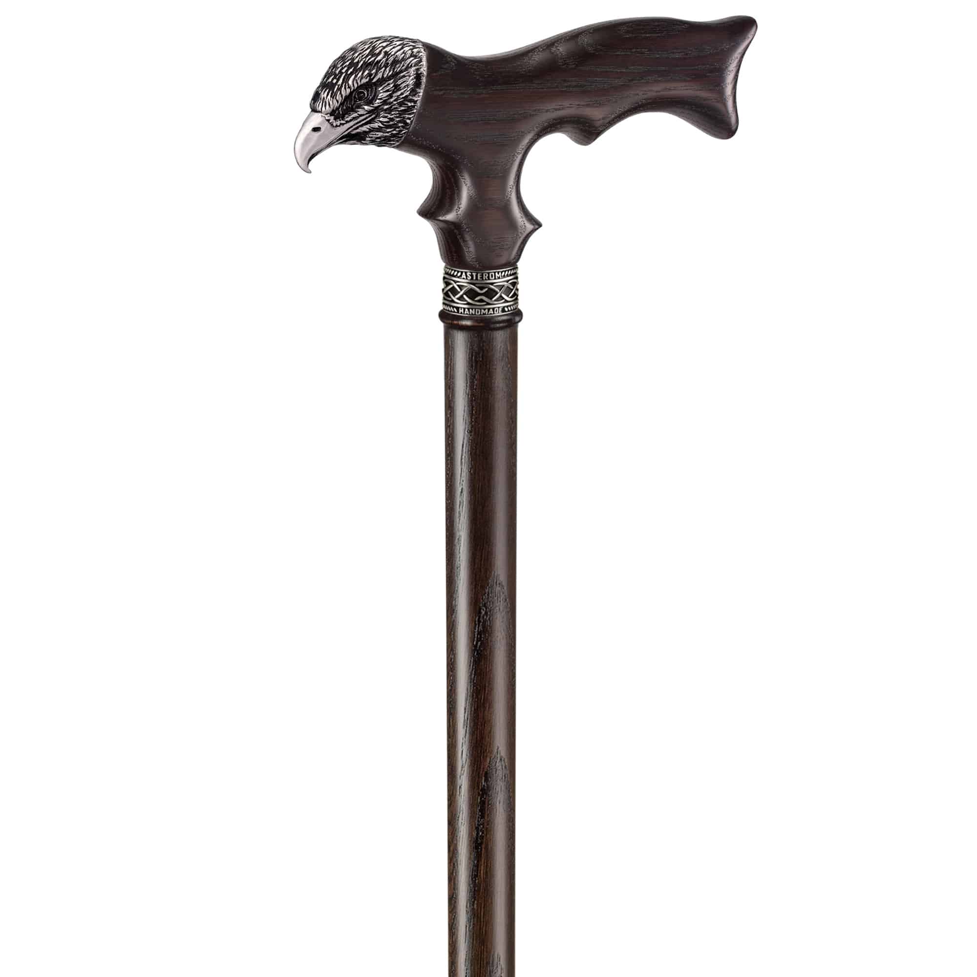 Eagle - Custom Handmade Wooden Walking Cane - Image 8
