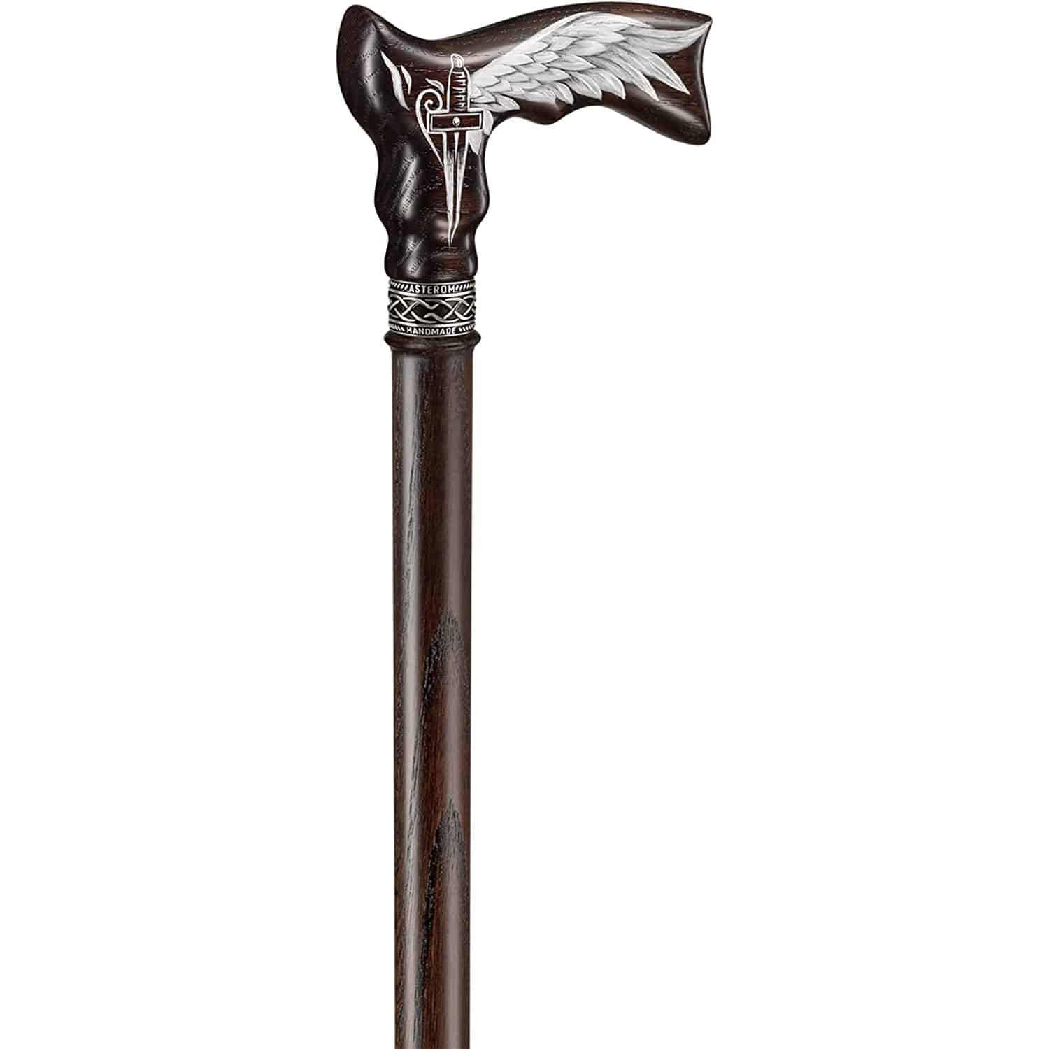 Hand-Painted Walking Cane - Custom Length - Image 5