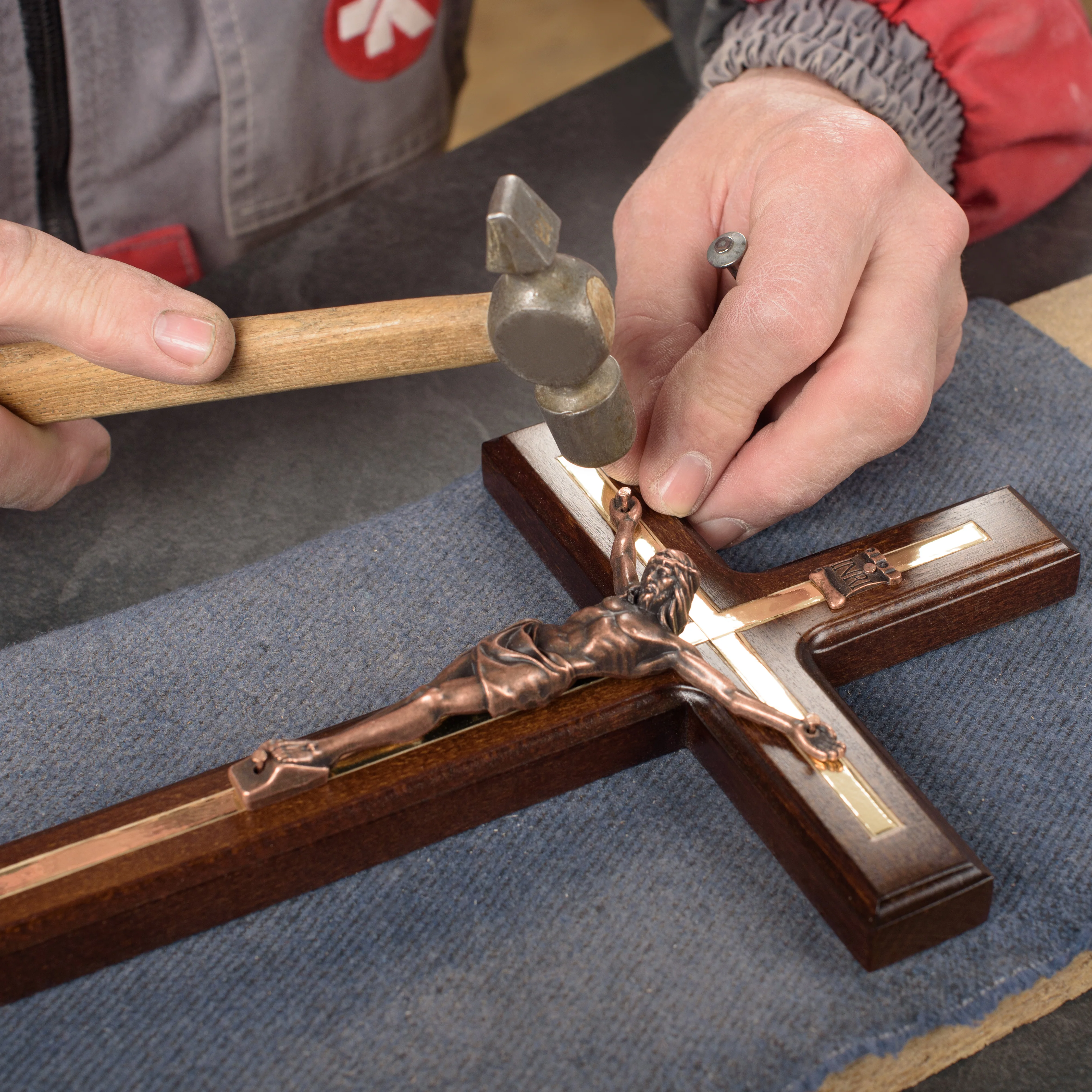 Handmade Crucifix Wall Cross - Image 6