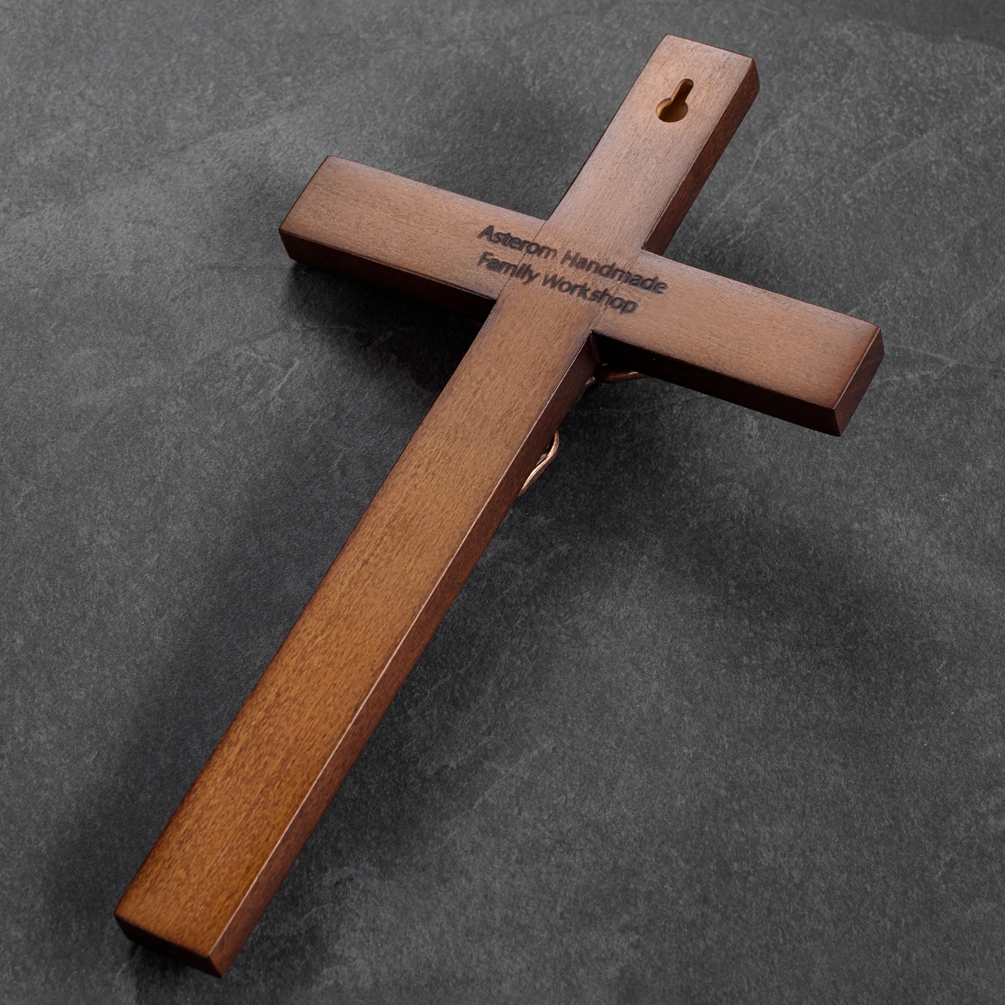 Handmade Crucifix Wall Cross - Image 8