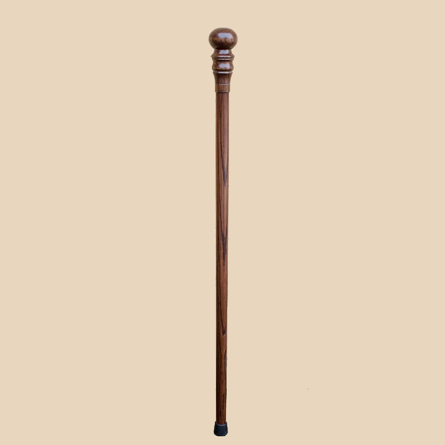 Carved Knob Cane Sturdy Walking Stick - Image 5