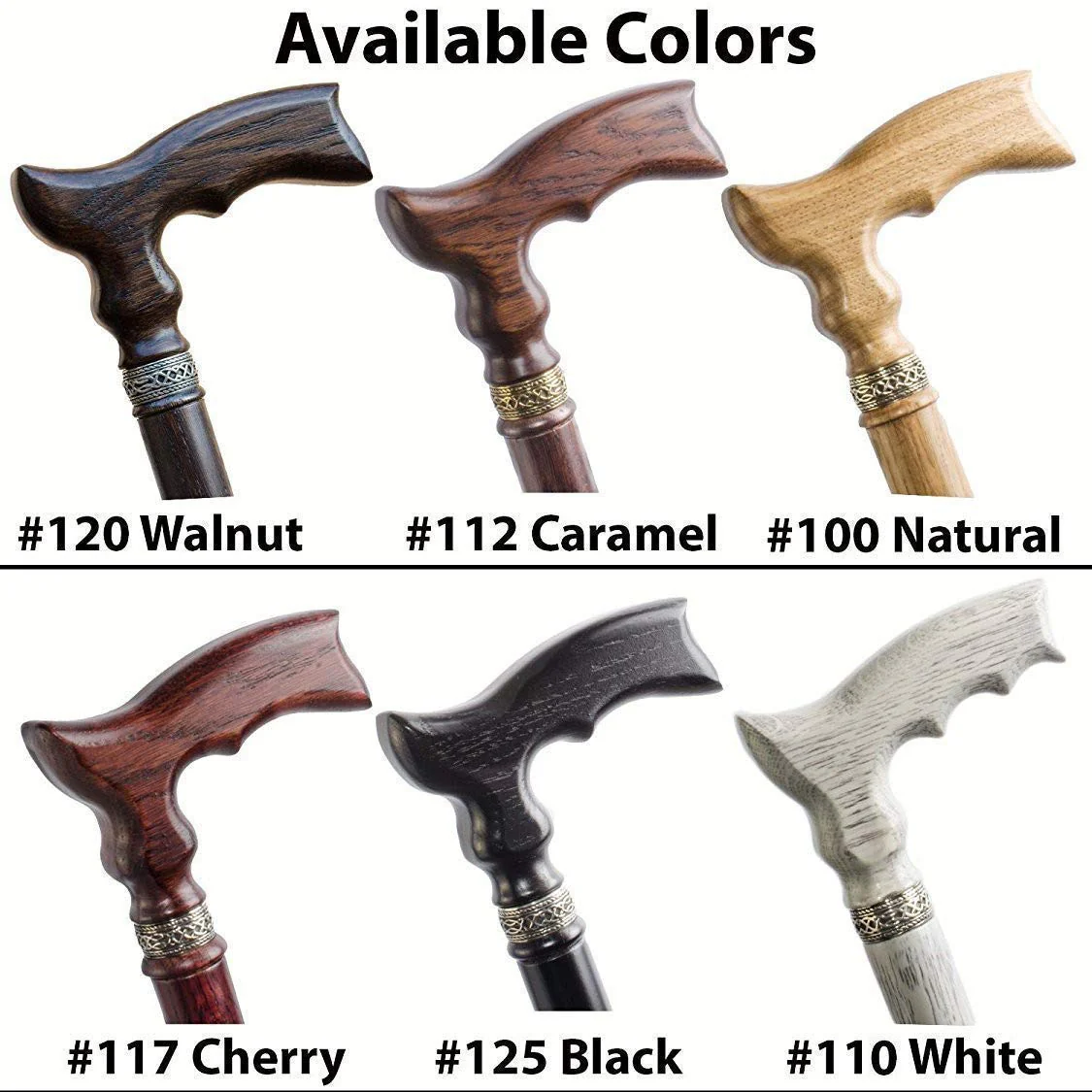 Carved Knob Cane Sturdy Walking Stick - Image 6