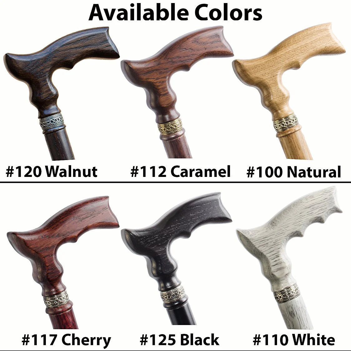 Stylish Knob Cane, Custom Length & Color - Image 9