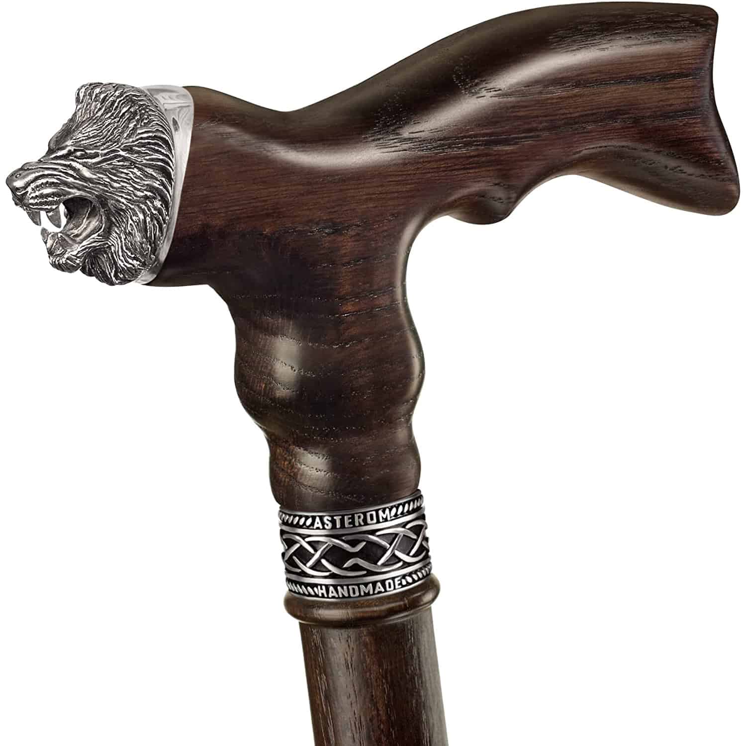 Lion Walking Cane - Custom Length and Color - Image 2