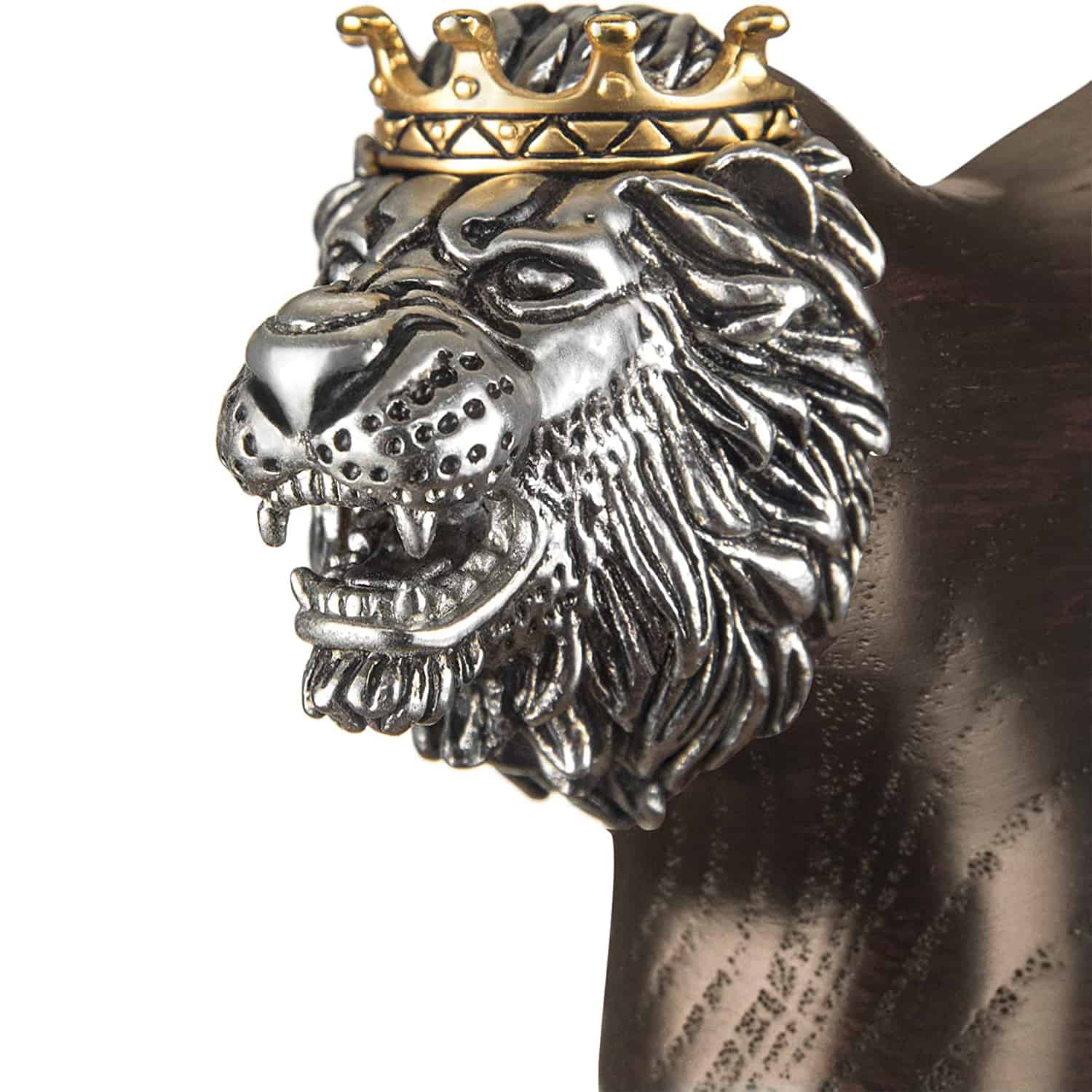 Exclusive Lion King Wooden Walking Cane for Men - Image 10