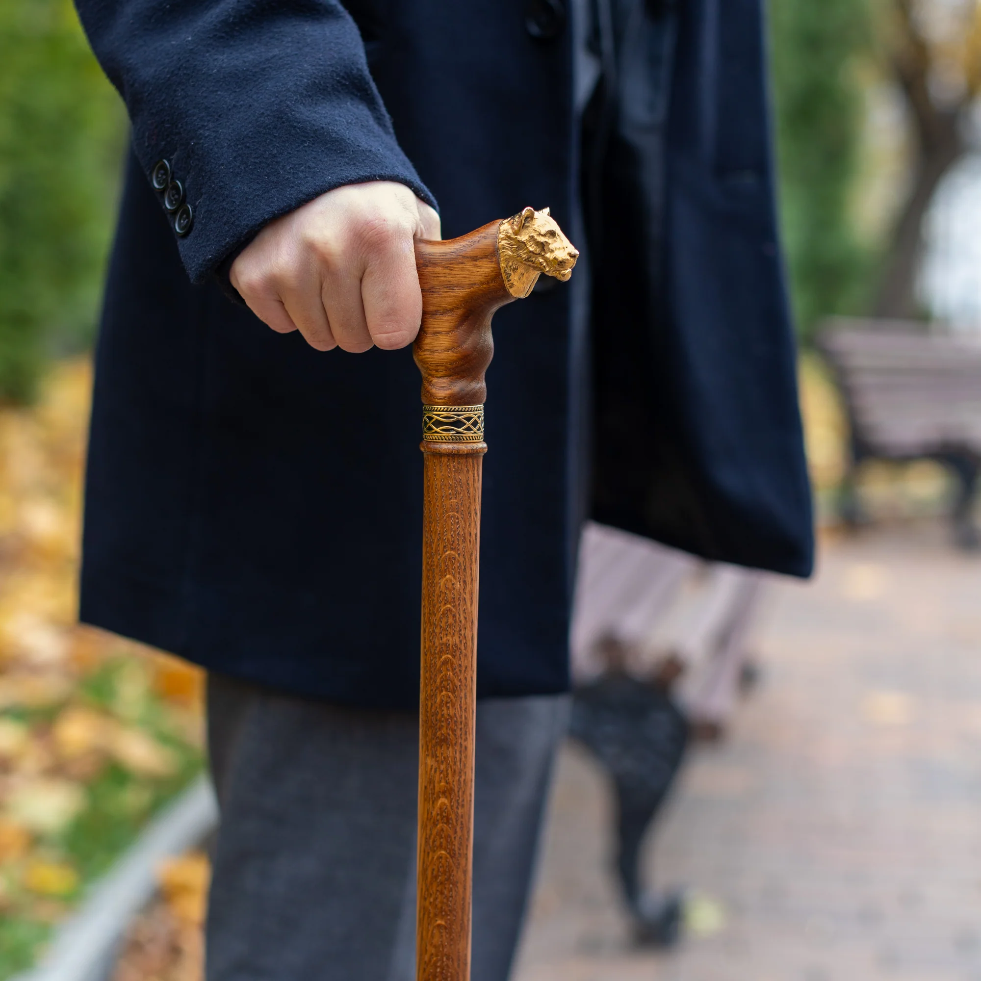 Lioness Walking Cane for Women & Men - Custom Length & Color - Image 6