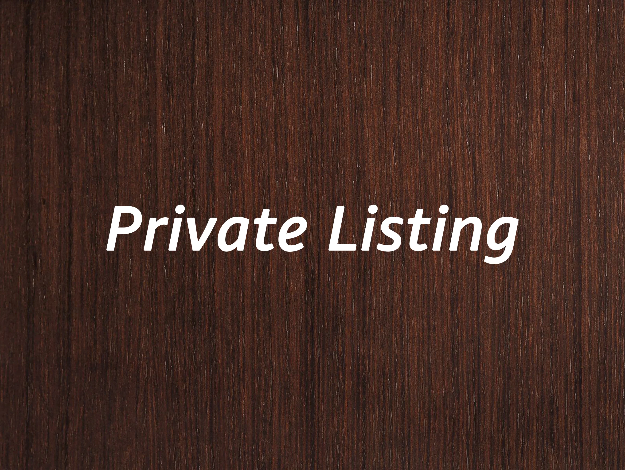 Private Listing for Curt Kjendalen