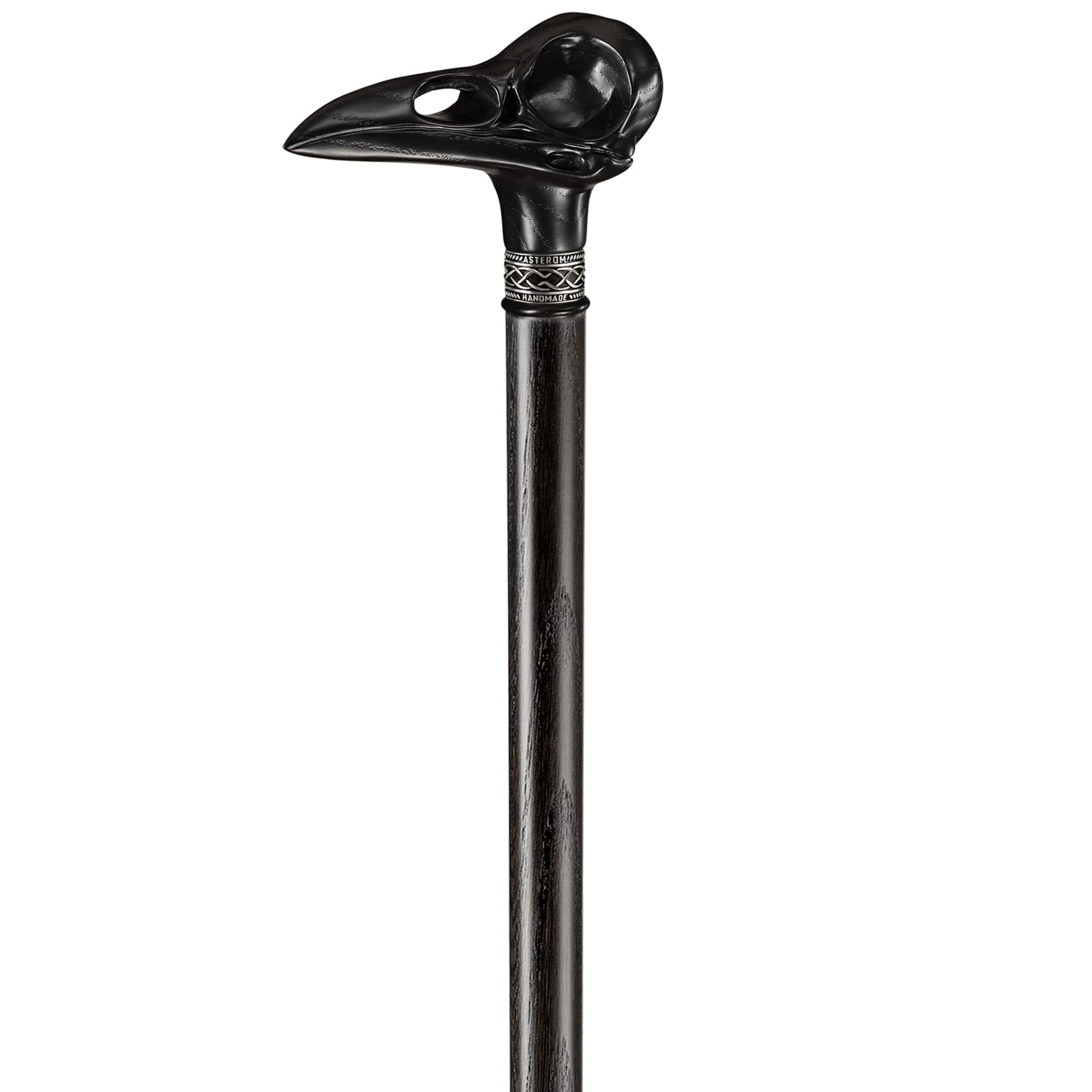 Plague Doctor Cane, Raven Skull, Gothic Cane for Men - Image 4