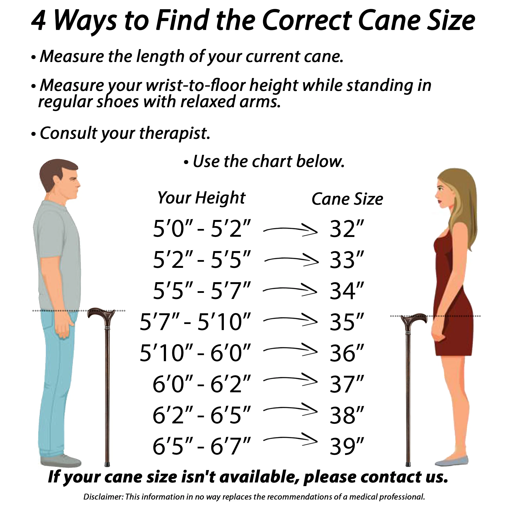 Handmade Ergonomic Wooden Cane for Men and Women - Image 4