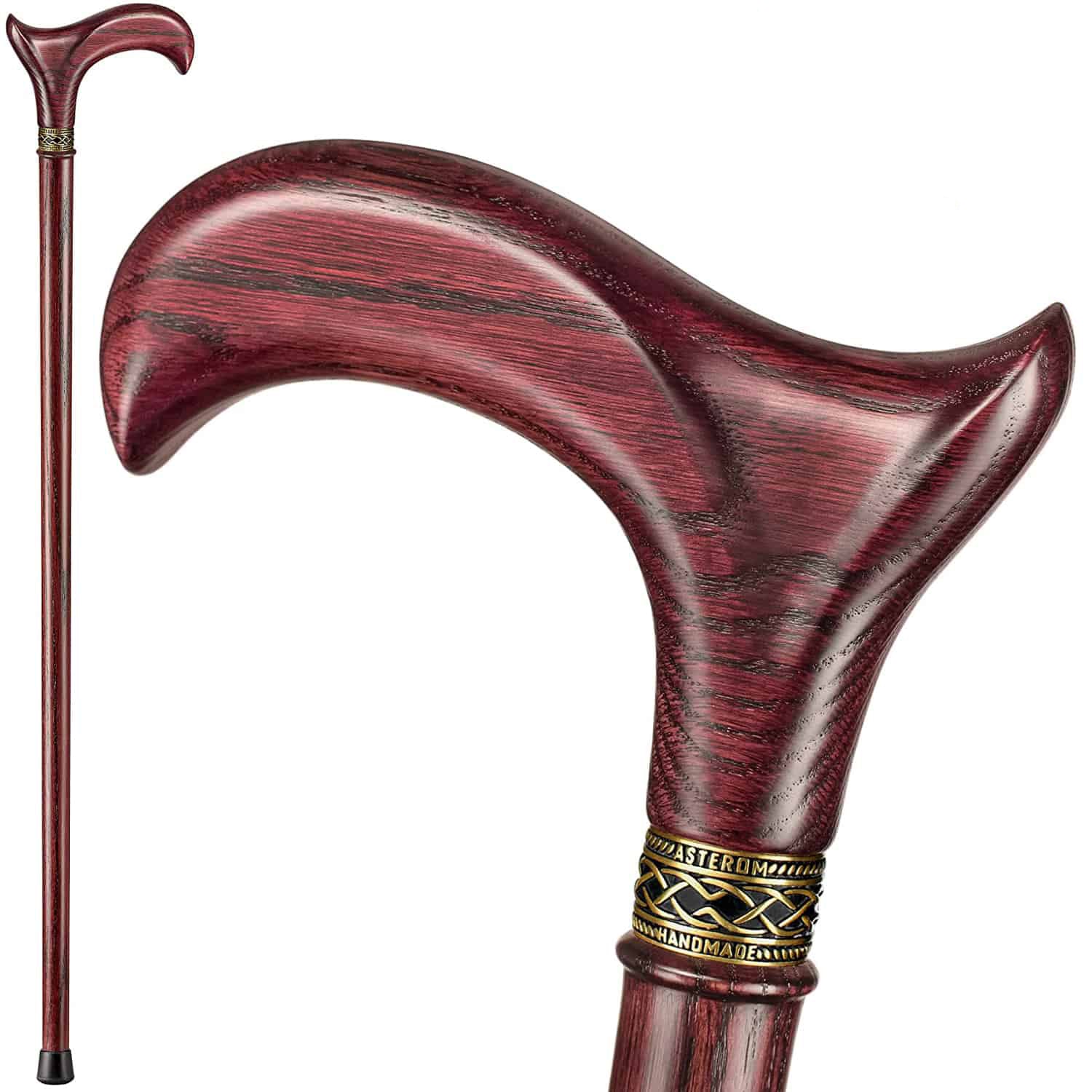 Handmade Ergonomic Wooden Cane for Men and Women - Image 19