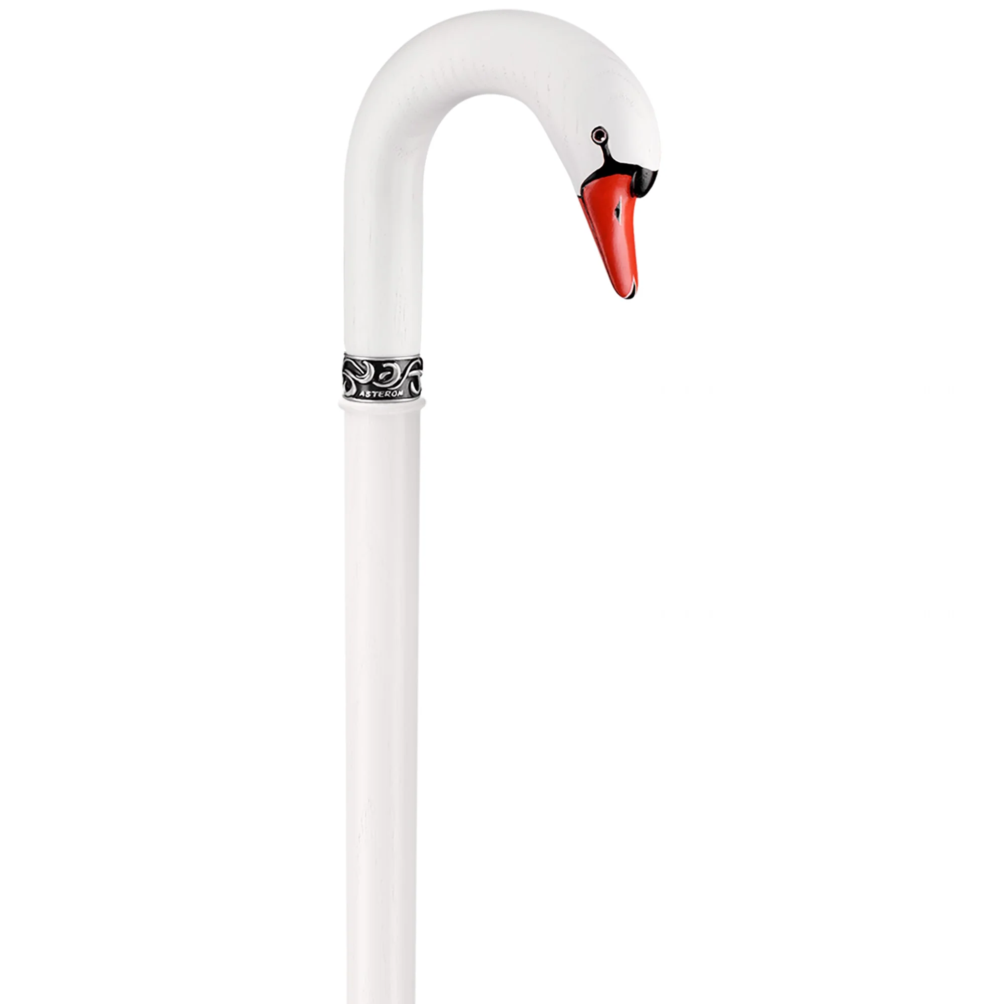 Swan Walking Cane - Custom Length and Color - Image 7