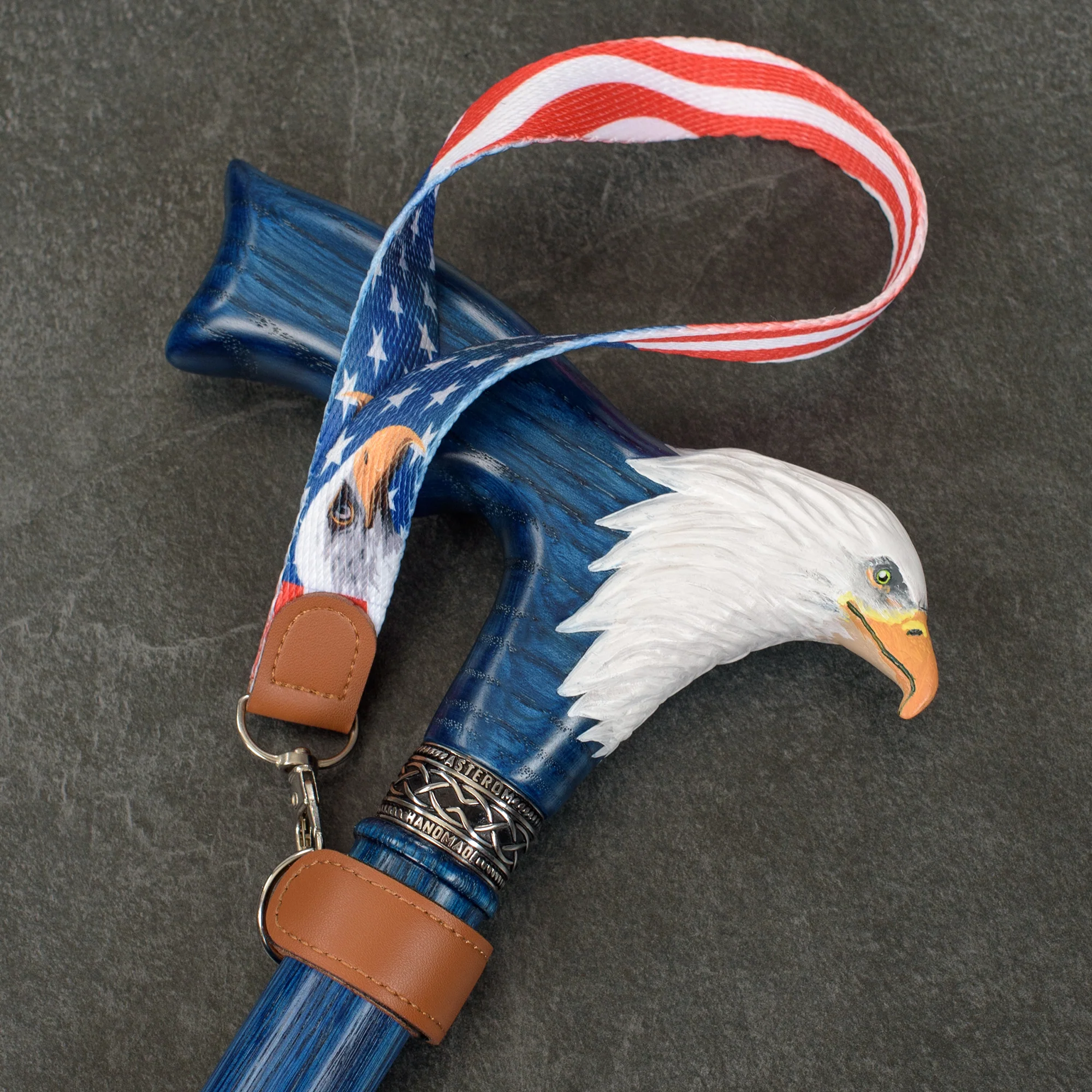 Stars and Stripes - Fashionable Wrist Strap for Walking Sticks - Image 7