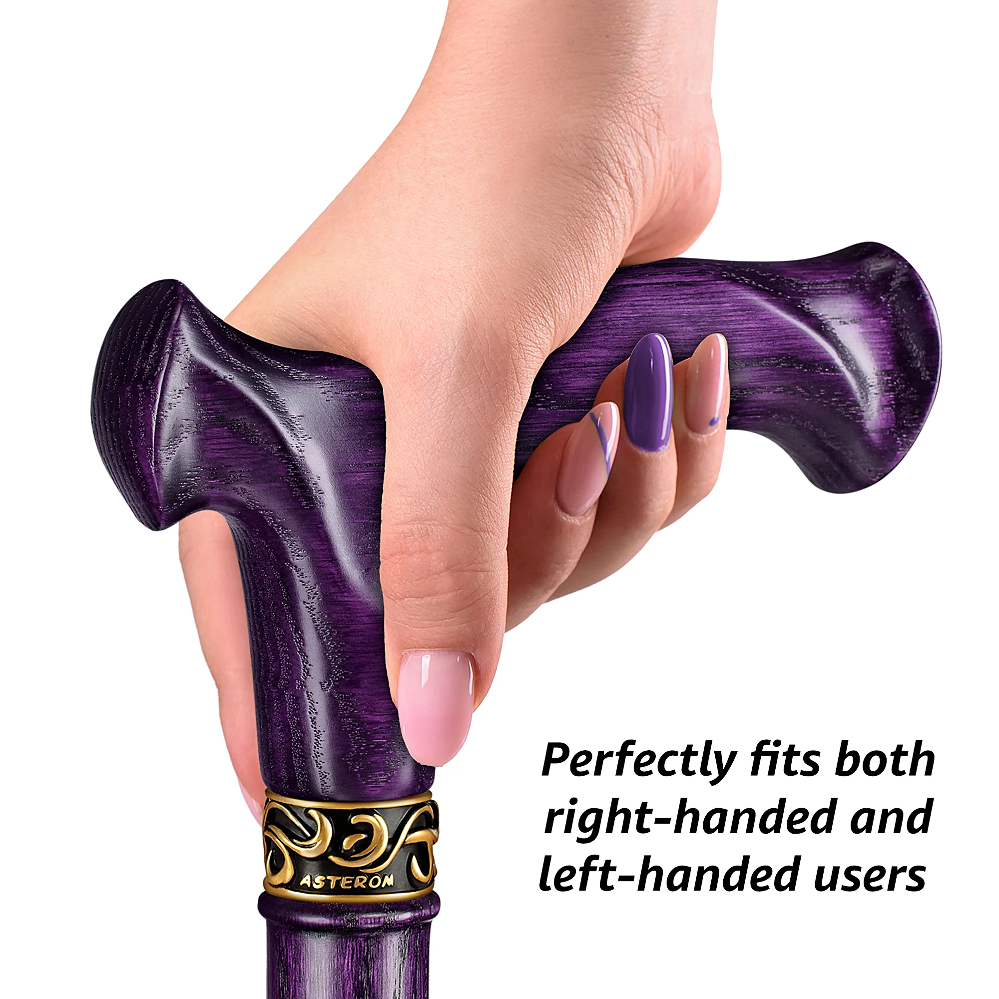 Sturdy Ergonomic Walking Cane for Seniors - Image 37