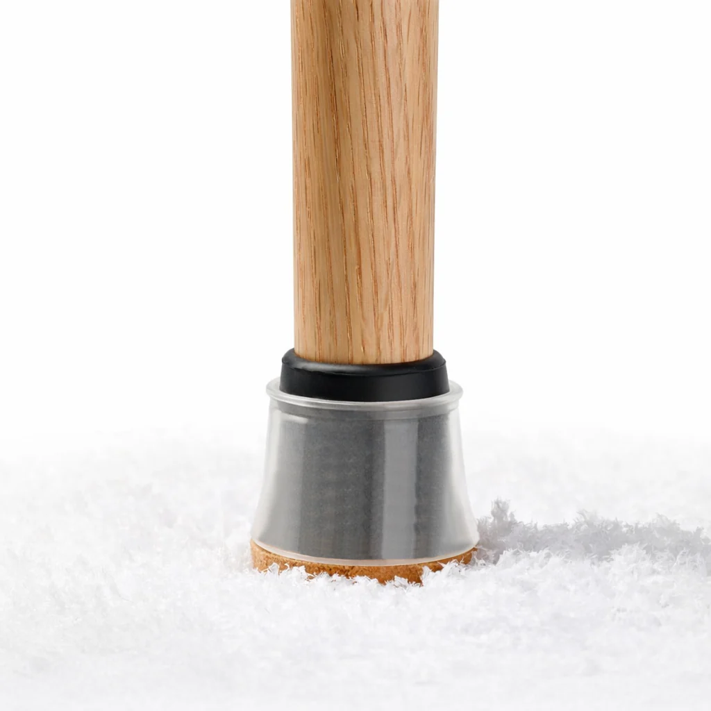 Pack of 1 - Asterom Ice Cane Tip Attachment - Winter Spikes for Canes and Walking Sticks - Image 3