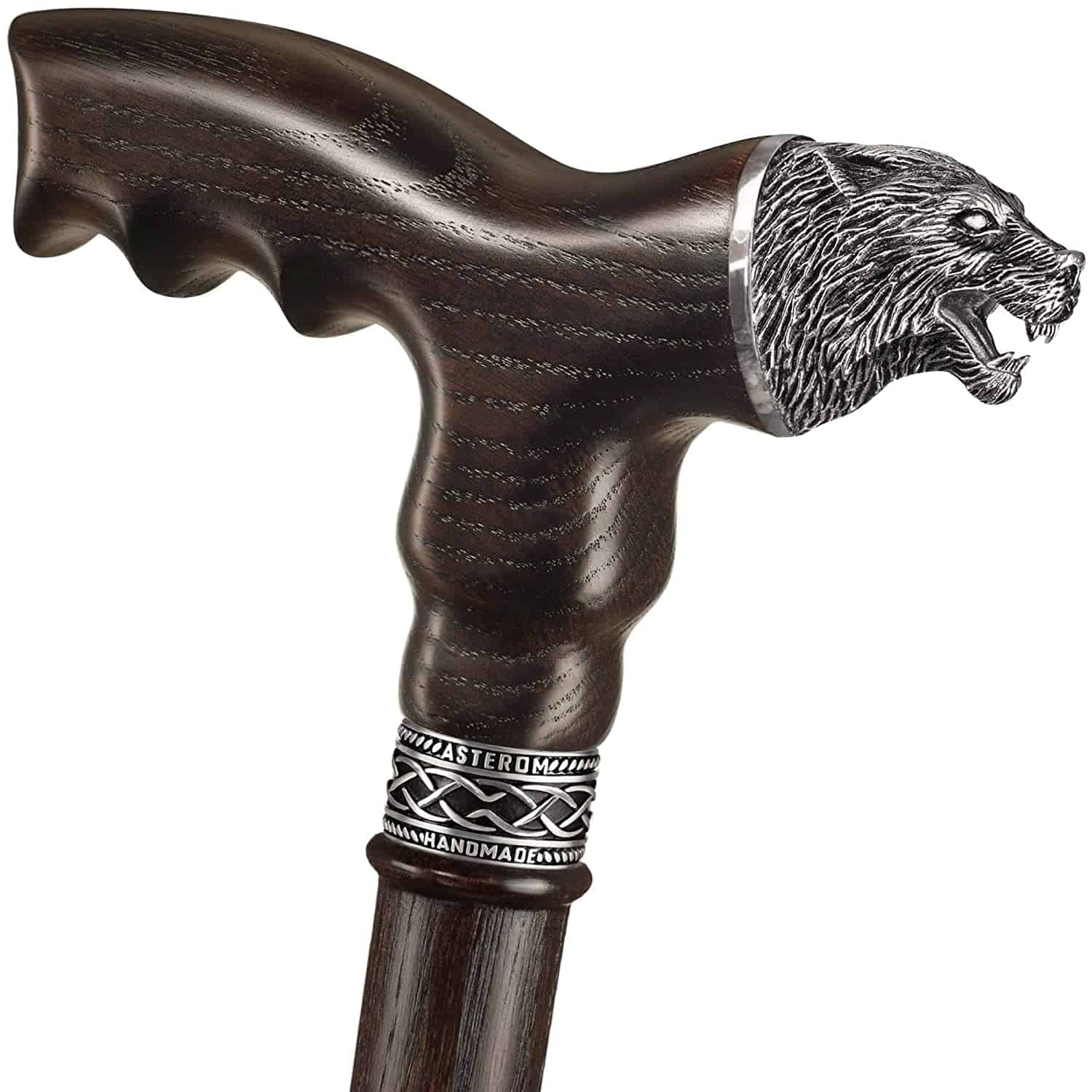 Wolf Walking Cane, Custom Length & Color - Image 11