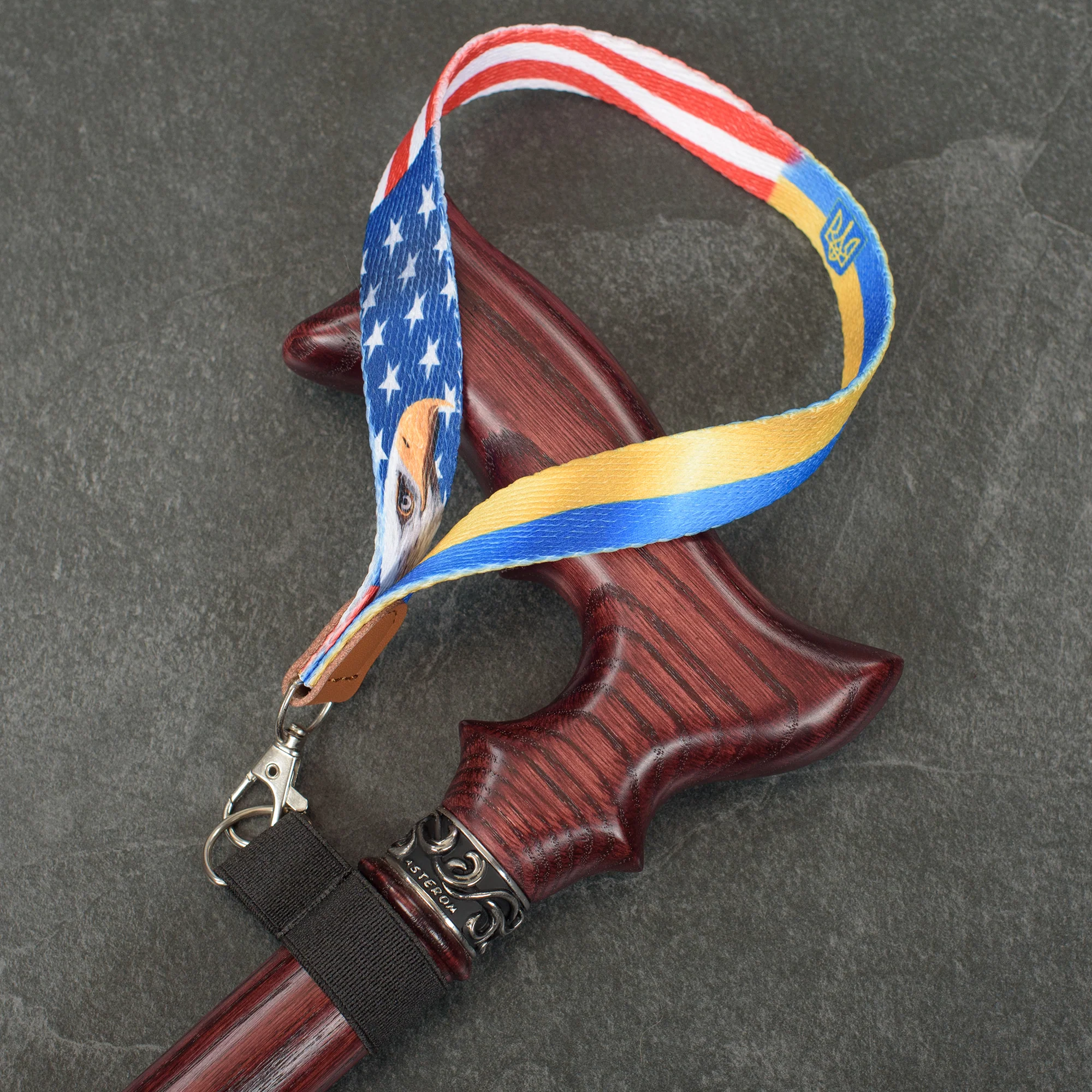 Wrist Strap of Friendship of the US and Ukraine for Canes and Walking Sticks - Image 5