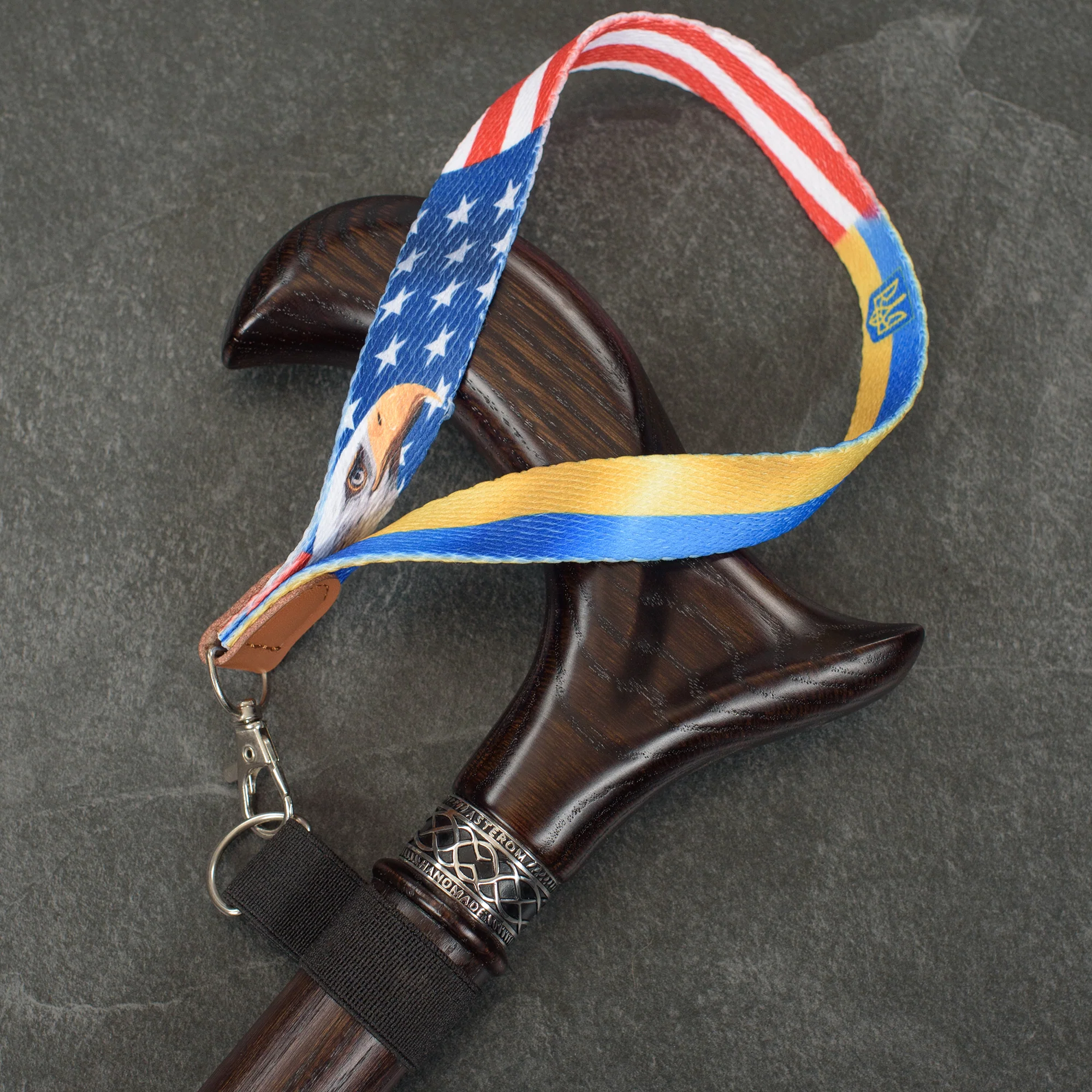 Wrist Strap of Friendship of the US and Ukraine for Canes and Walking Sticks - Image 6
