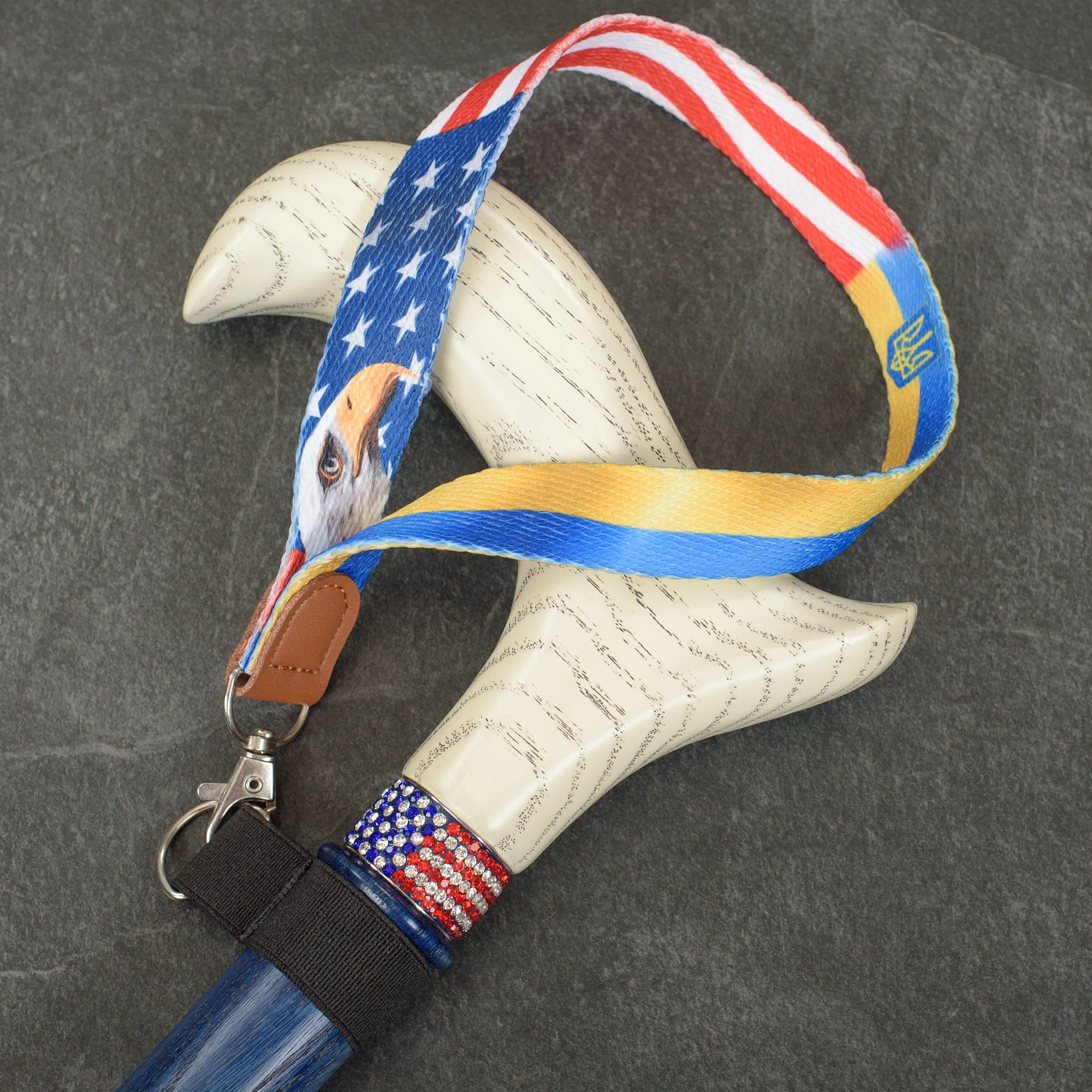 Wrist Strap of Friendship of the US and Ukraine for Canes and Walking Sticks - Image 7